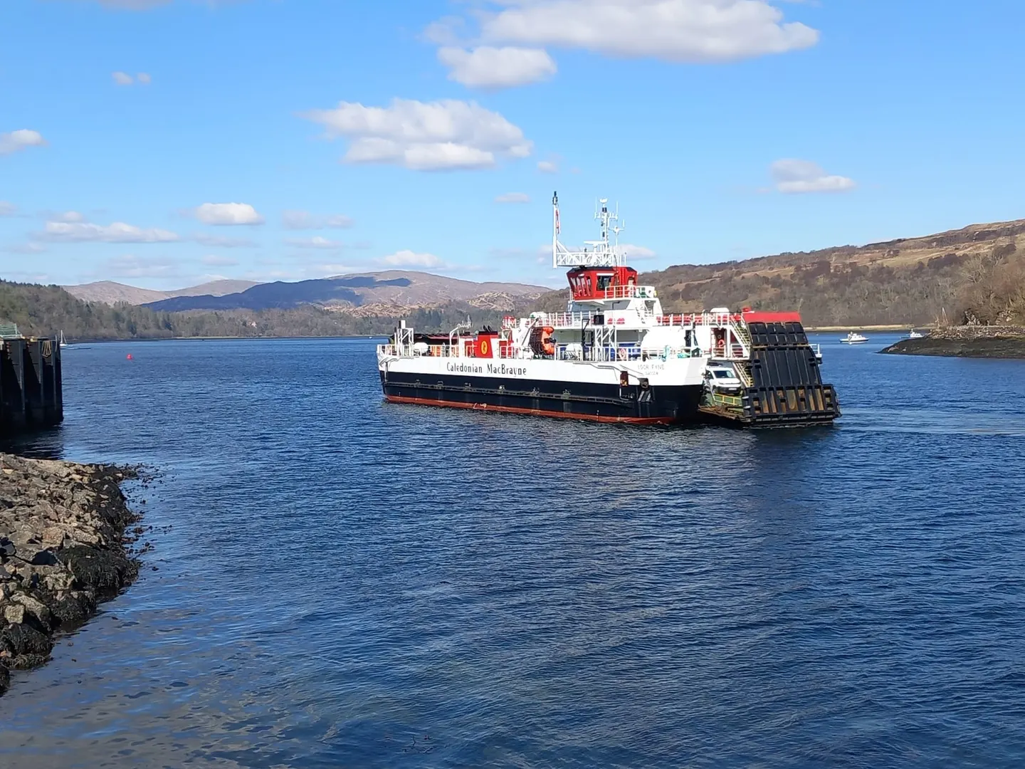 Photo of Lochaline, a village in Highland, the Scottish Highlands and Islands.