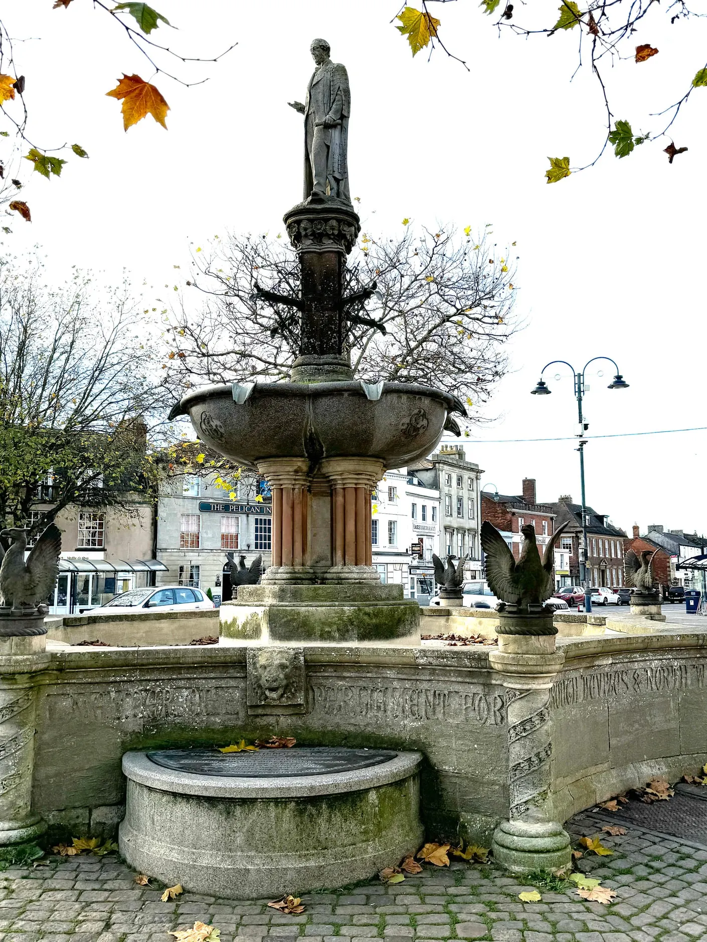 Photo of Devizes, a village in Wiltshire, south west England.