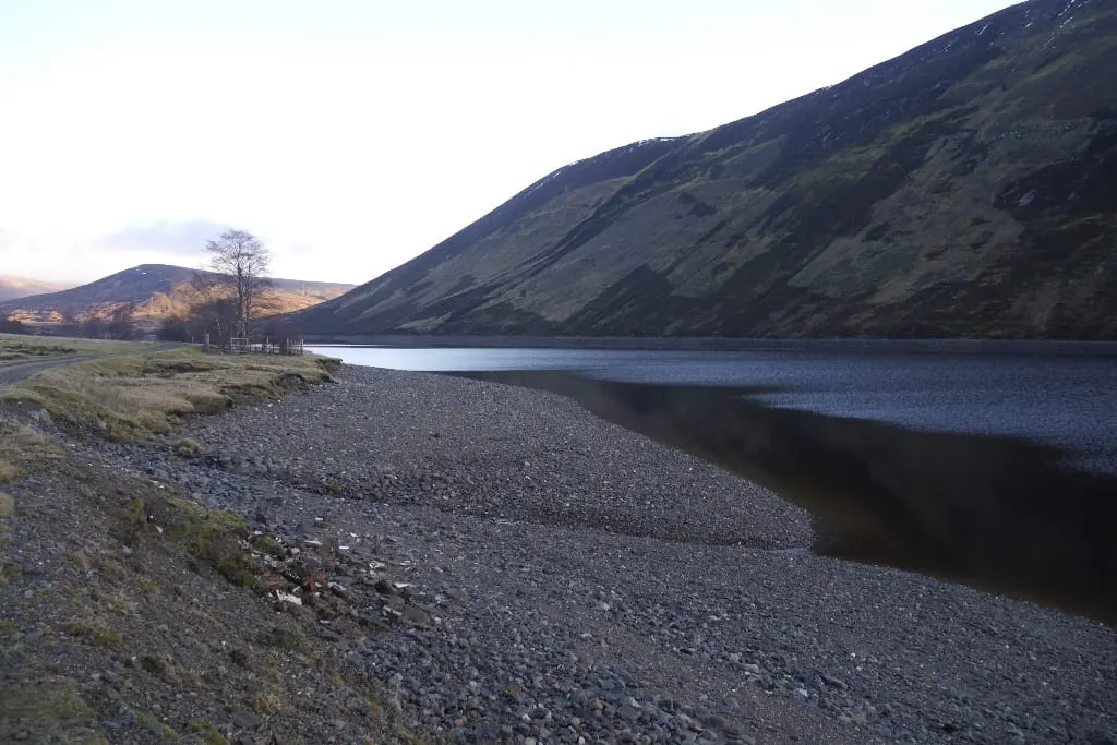 Photo of Loch Garry (Perth and Kinross), a loch near Dalwhinnie, Perth and Kinross, central Scotland.