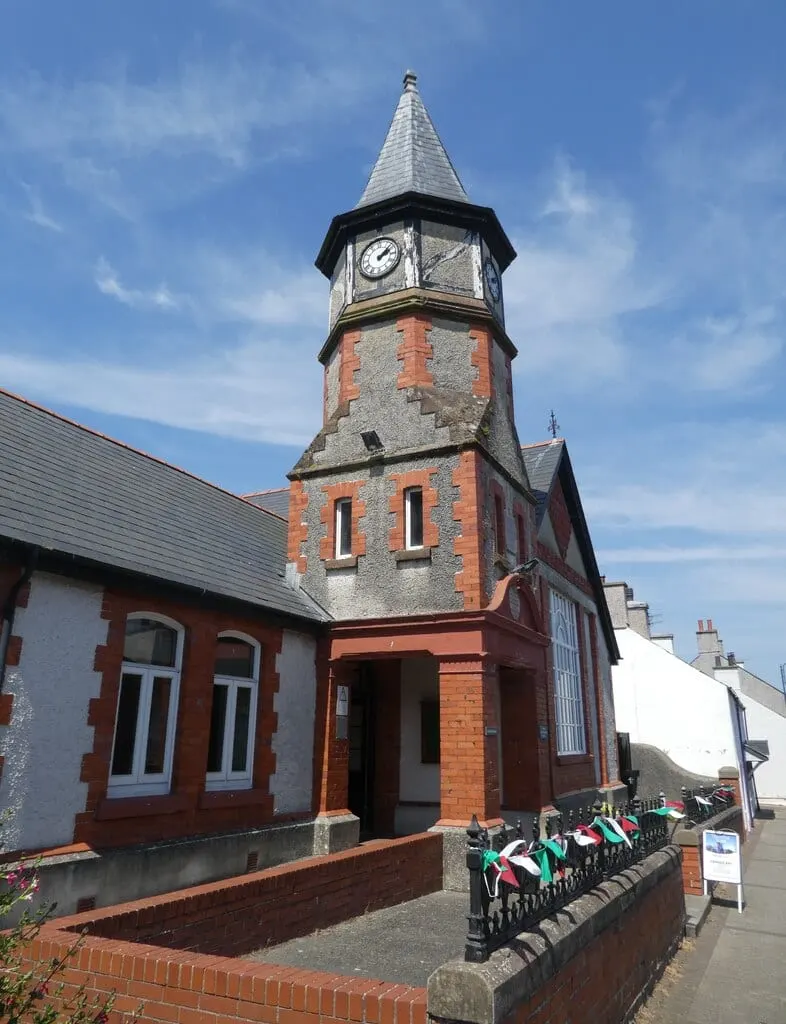 Photo of Cemaes, a village in Anglesey, north Wales.