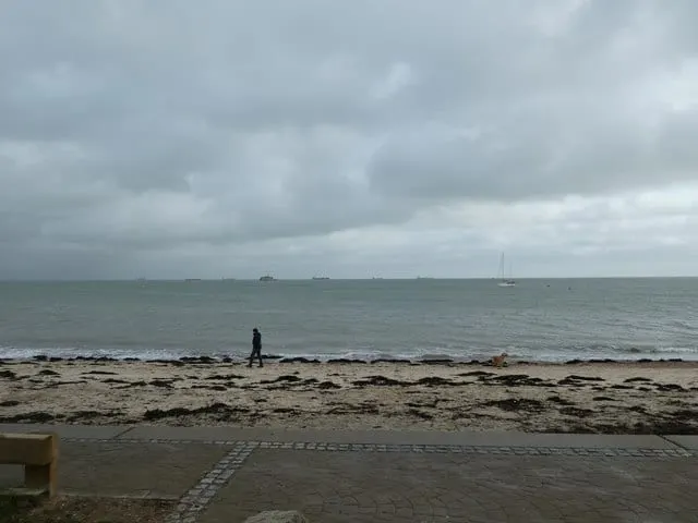 Photo of St Helens, a swimming spot near Bembridge, the Isle of Wight, south east England.