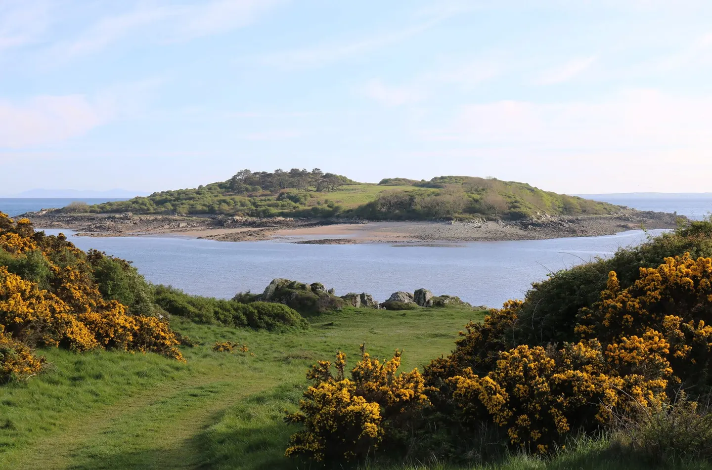 Photo of Ardwall Isle, an island in Dumfries and Galloway, southern Scotland.