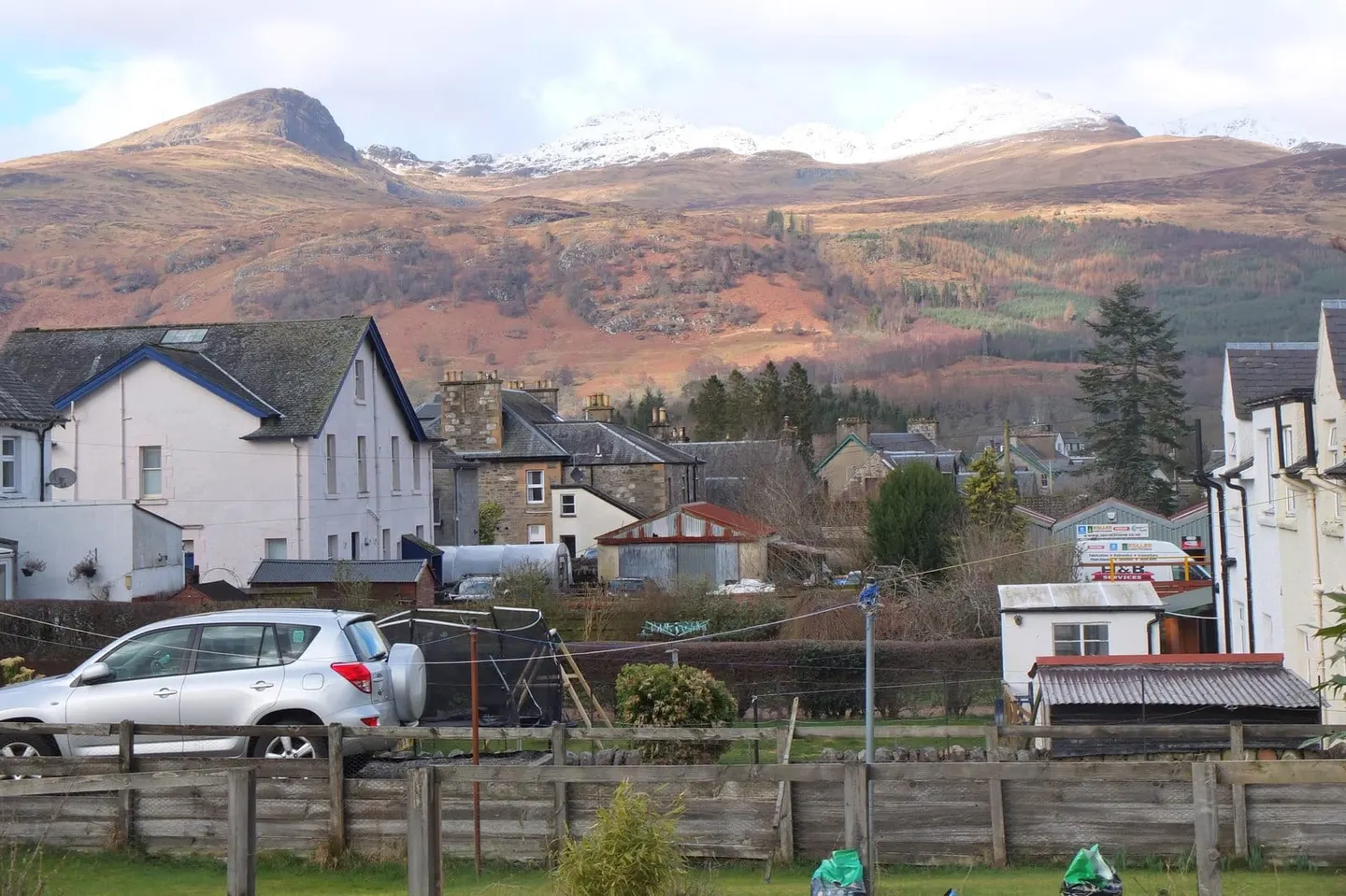 Photo of Killin, a village in Loch Lomond & The Trossachs, Stirling, central Scotland.