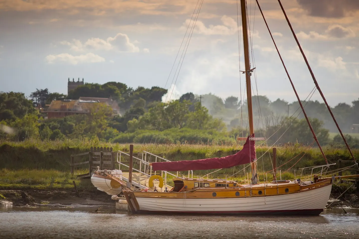 Photo of Walberswick, a village in Suffolk, eastern England.