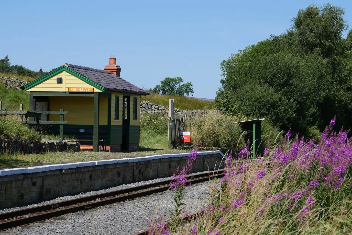 Photo of South Tynedale Railway, a visitor attraction near Alston in the North Pennines, Northumberland, north east England.