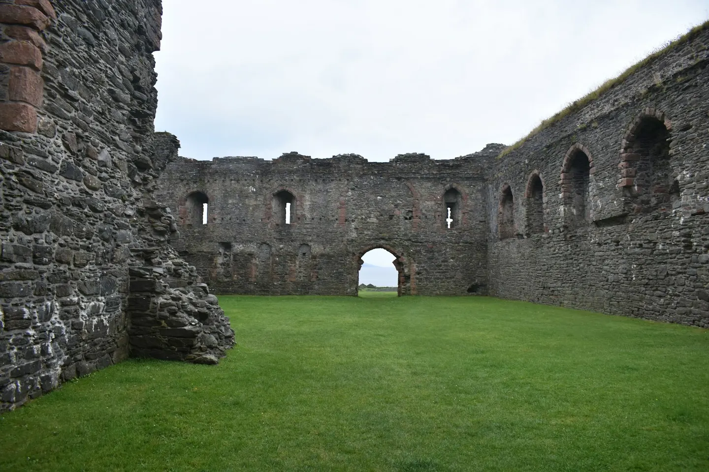 Photo of Skipness Castle, a ruined castle in Argyll and Bute, the Scottish Highlands and Islands.