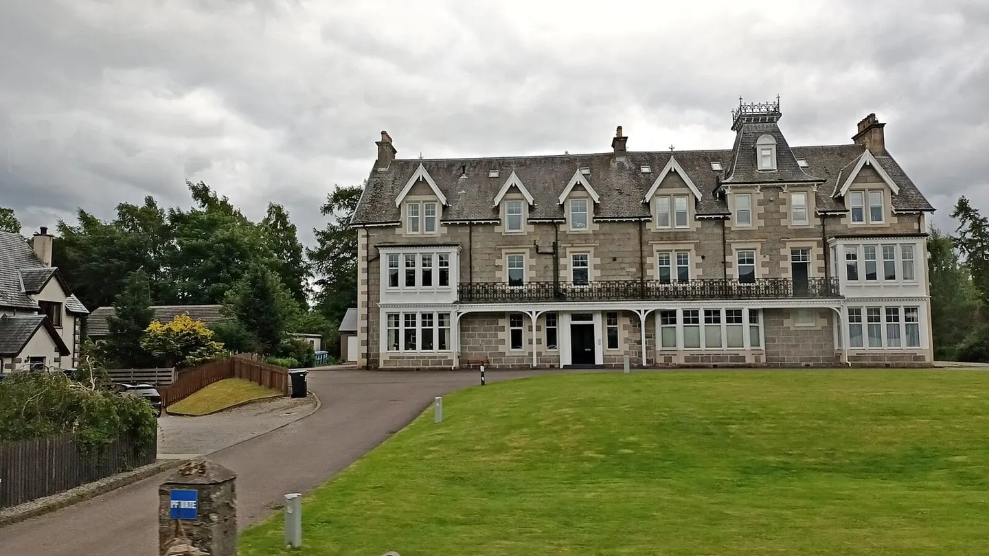 Photo of The Glen Hotel, a pub near Newtonmore in the Cairngorms, Highland, the Scottish Highlands and Islands.
