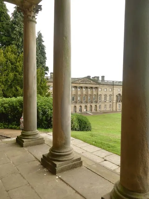 Photo of Wentworth Castle Gardens, a garden near Stainborough, South Yorkshire, northern England.