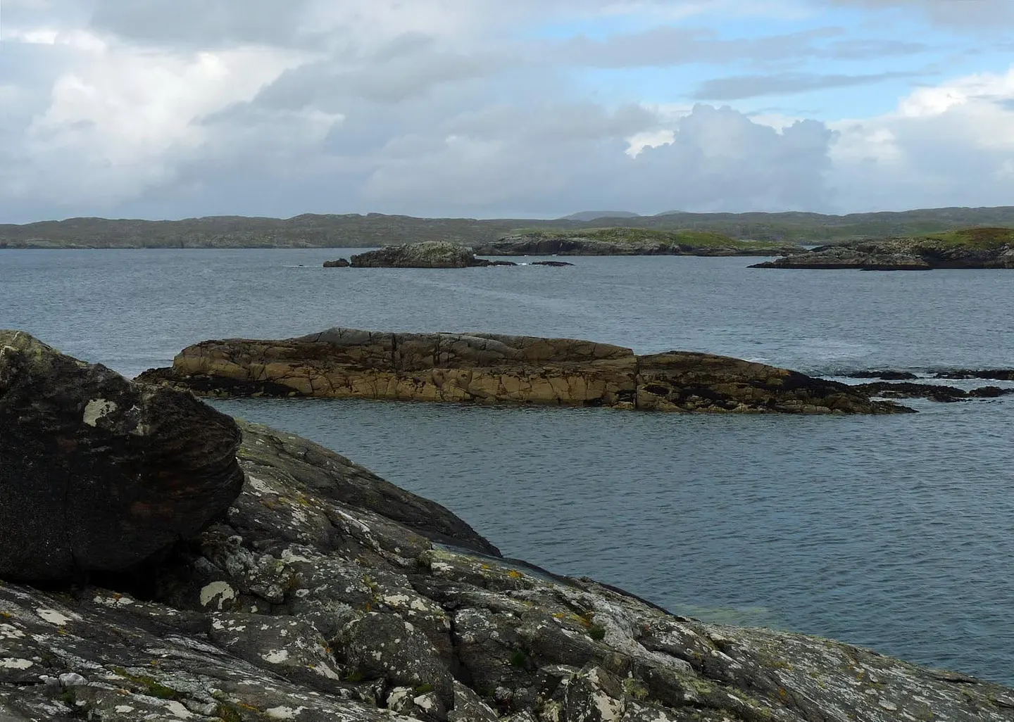 Photo of Great Bernera, an island in Na h-Eileanan Siar, the Scottish Highlands and Islands.