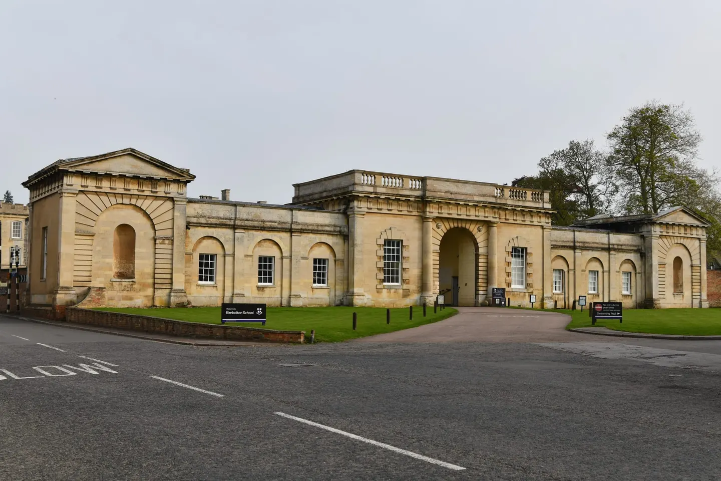 Photo of Kimbolton, a village in Cambridgeshire, eastern England.