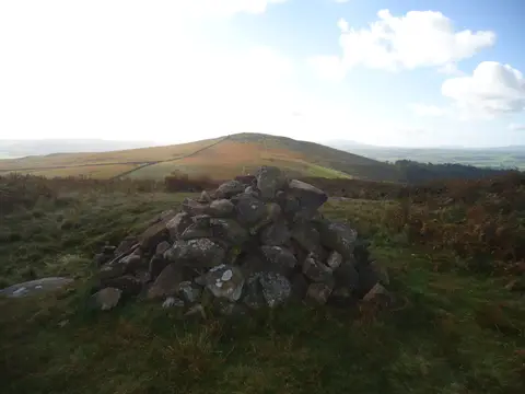 Photo: Sharp Haw, a 357m hill near Airton in the Yorkshire Dales, North Yorkshire, northern England.