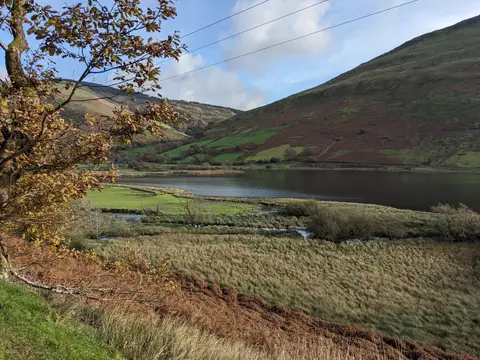 Photo of Tal-y-llyn Lake, a lake near Dolgellau in Eryri, Gwynedd, north Wales.