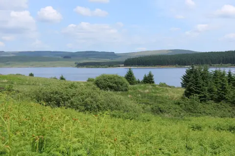 Photo of Loch Doon, a loch in East Ayrshire, southern Scotland.