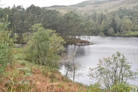 Photo of Loch Trool, a loch in Dumfries and Galloway, southern Scotland.