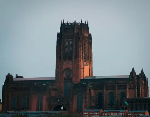 Photo of Liverpool Cathedral, a cathedral in Merseyside, north west England.