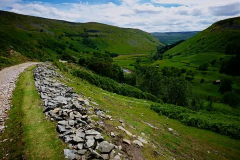 Photo: Kisdon, a 499m hill near Keld in the Yorkshire Dales, North Yorkshire, northern England.