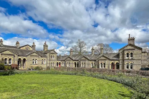 Photo of Saltaire, a village in West Yorkshire, northern England.