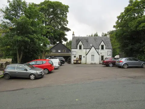 Photo of Clachaig Inn, a pub near Glencoe in Ben Nevis and Glen Coe, Highland, the Scottish Highlands and Islands.