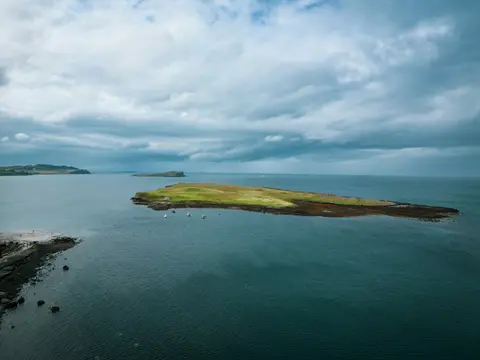 Photo of Staffin, a village in Trotternish, Highland, the Scottish Highlands and Islands.