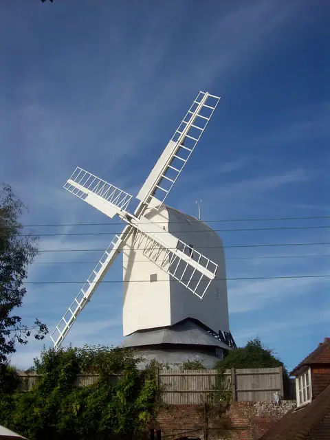 Photo of Windmill Hill Windmill, a windmill near Herstmonceux, East Sussex, south east England.