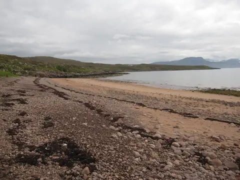 Photo of Acheninver Beach, a beach near Achiltibuie in Assynt–Coigach, Highland, the Scottish Highlands and Islands.
