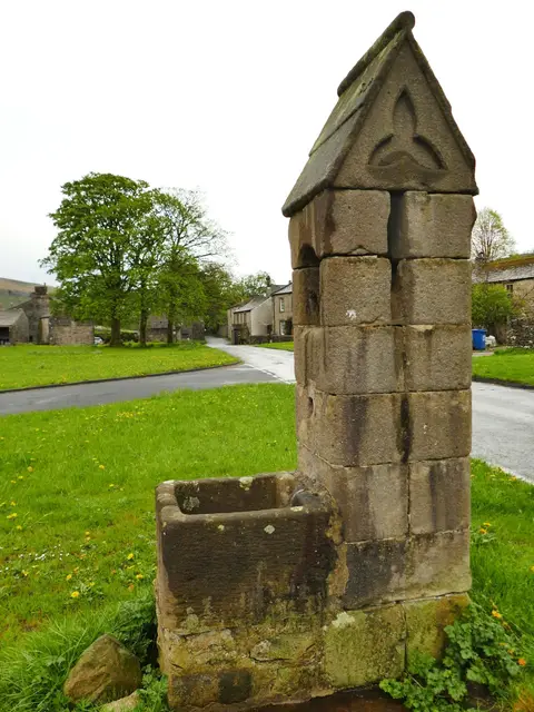 Photo of Arncliffe, a village in the Yorkshire Dales, North Yorkshire, northern England.