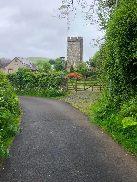 Photo of St Illtyd and St Rhidian, Llanrhidian, a church in Gower, Swansea, south west Wales.