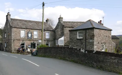 Photo of Gunnerside, a village in the Yorkshire Dales, North Yorkshire, northern England.
