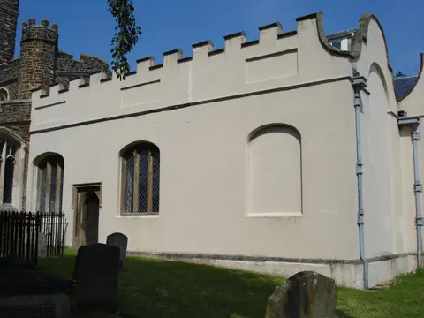Photo of De Grey Mausoleum, Flitton, a landmark near Silsoe, Bedfordshire, eastern England.