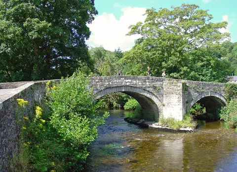 Photo of Nevern, a village in Pembrokeshire, south west Wales.