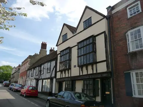 Photo of Joiners' Hall, a house & garden near Salisbury, Wiltshire, south west England.