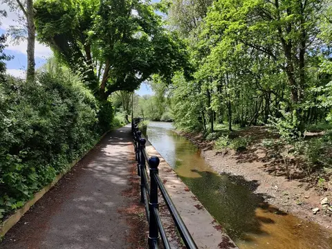 Photo along the Geopark Way, a 109-mile long-distance path running from Bridgnorth to Gloucester, England.