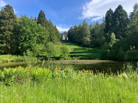 Photo of Gibside, a Grade I registered house & garden near Wylam, Tyne and Wear, north east England.