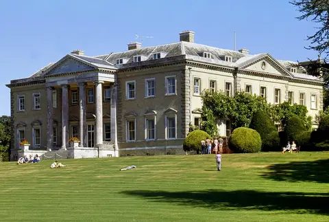 Photo of Broadlands, a Grade II* registered house & garden near Southampton, Hampshire, south east England.