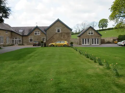 Photo of Cedar Tree Restaurant at Farlam Hall, a restaurant near Brampton, Cumbria, north west England.