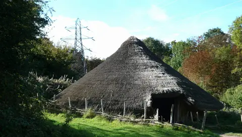 Photo of Chiltern Open Air Museum, a visitor attraction near Chalfont St Giles in the Chilterns, Buckinghamshire, south east England.