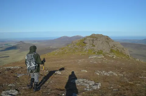 Photo: Morven (Highland), a 706m hill near Kildonan, Highland, the Scottish Highlands and Islands.