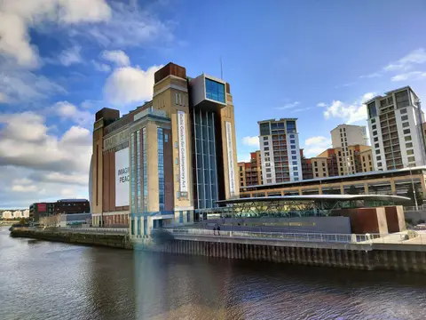Photo of BALTIC Centre for Contemporary Art, a visitor attraction near Newcastle upon Tyne, Tyne and Wear, north east England.