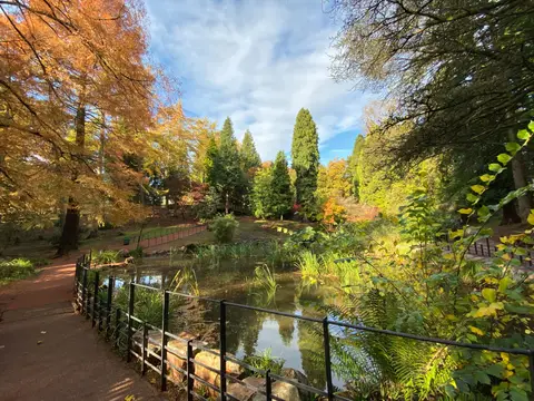 Photo of Cefn Onn Park, a garden near Lisvane, Cardiff, south east Wales.