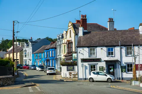 Photo of The Liverpool Arms, a pub near Menai Bridge, Anglesey, north Wales.