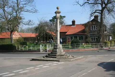 Photo of Colston Bassett: Market Cross, an ancient site in Nottinghamshire, central England.