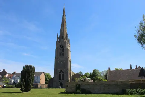 Photo of St Mary's Church, Whittlesey, a church in Cambridgeshire, eastern England.