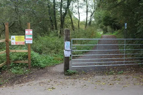 Photo along the St Illtyd's Walk, a 64-mile long-distance path running from Pembrey to Margam, south west Wales.