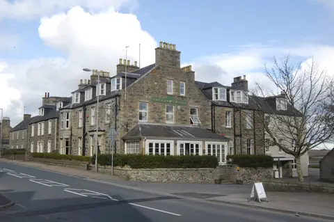 Photo of Udny Arms Hotel, a pub near Newburgh, Aberdeenshire, north east Scotland.