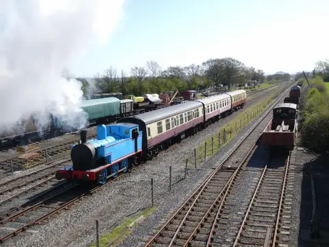 Photo of Buckinghamshire Railway Centre, a visitor attraction near Quainton, Buckinghamshire, south east England.