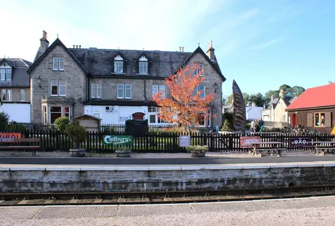 Photo of The Boat Hotel, a pub near Boat of Garten in the Cairngorms, Highland, the Scottish Highlands and Islands.
