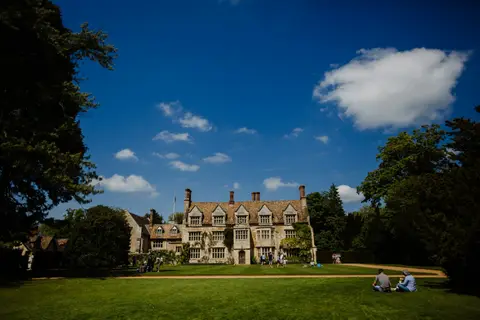 Photo of Anglesey Abbey, a Grade II* registered house & garden near Swaffham Prior, Cambridgeshire, eastern England.