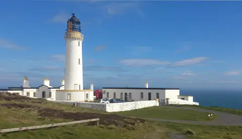 Photo of Mull of Galloway Lighthouse, a lighthouse near Port Logan, Dumfries and Galloway, southern Scotland.