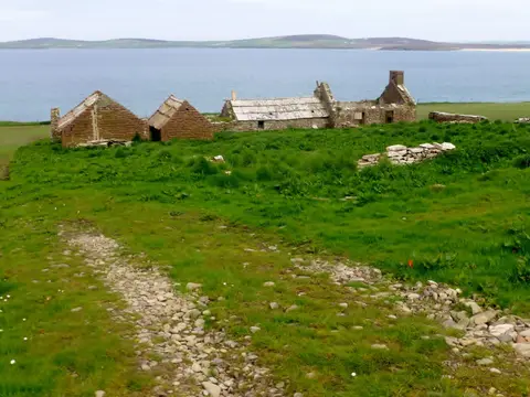Photo of Eday, an island in the Orkney Islands, the Scottish Highlands and Islands.