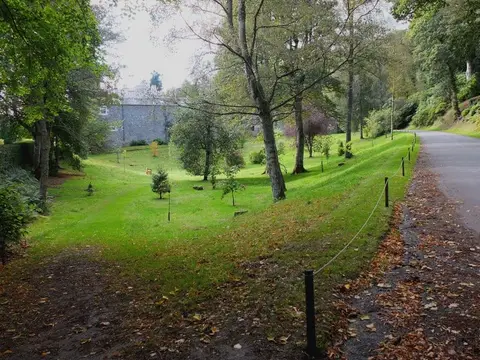 Photo of Bowhill Gardens, a garden near Selkirk, the Scottish Borders, southern Scotland.